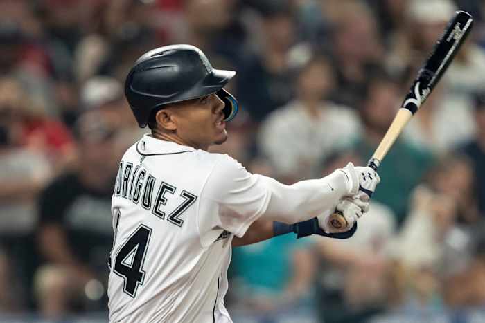 Seattle Mariners outfielder Julio Rodriguez